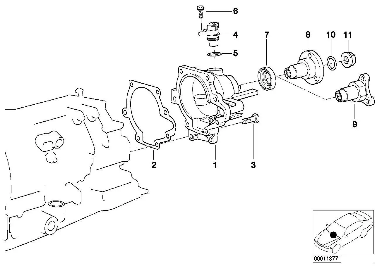 BMW O-Ring E34 E36 E46 24151218846 - Z3 E36, 3er E46, 5er E34, 5e