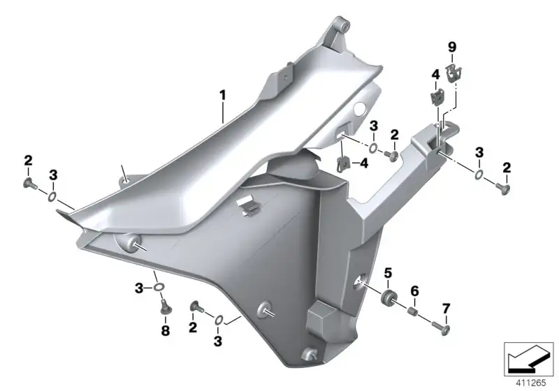 BMW Distanzbuchse K02 K03 K25 K27 K47 K54 K70 K72 71607680518