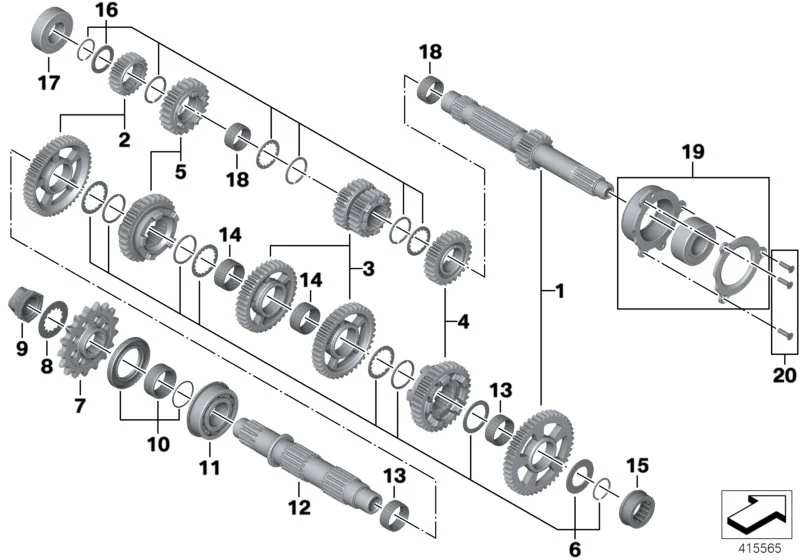 BMW Sicherungsblech K42 K46 K47 K49 K67 K69 23008569916