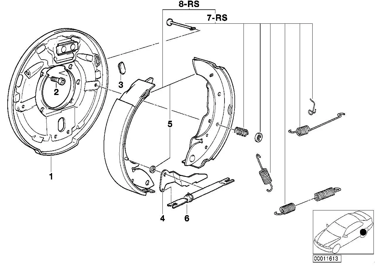 BMW Stopfen E36 34211159145 - Bildposition 03