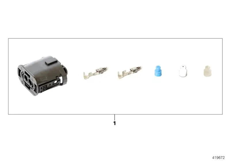 BMW Rep.-Satz Buchsengehäuse E36 E38 E39 E46 E53 E60 E61 E63 E64