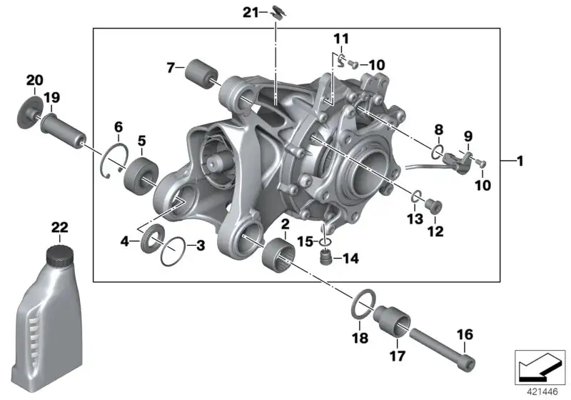 BMW Nadelhülse K21 K22 K23 K25 K25H K26 K27 K28 K29 K32 K33 K40 K