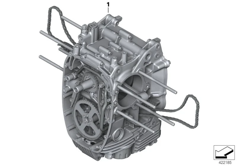 BMW Triebwerk silber K22 K25 K27 11007726142