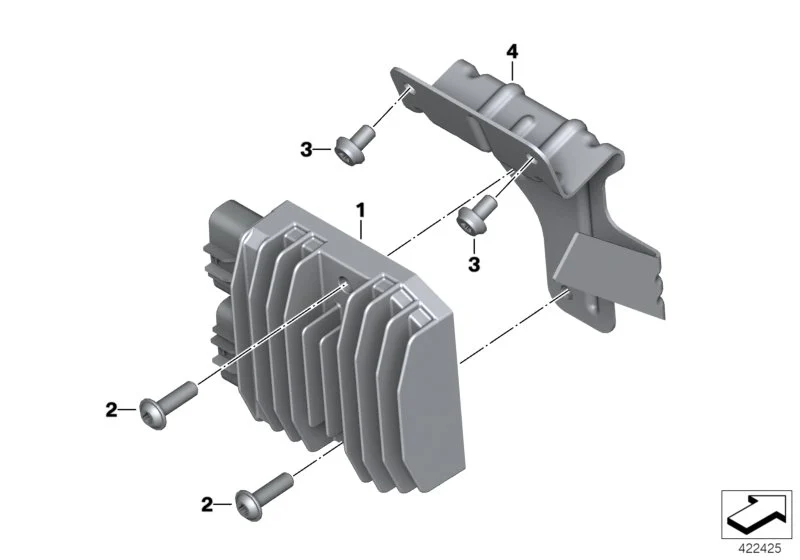 BMW Generatorregler K18 K19 K42 K46 K47 K49 12317718422