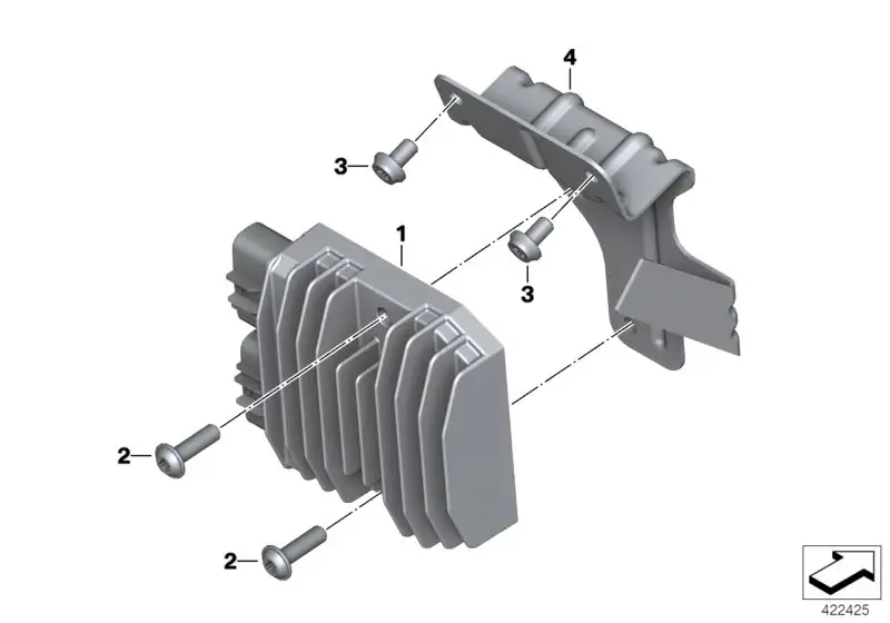 BMW Generatorregler K18 K19 K42 K46 K47 K49 12317718422
