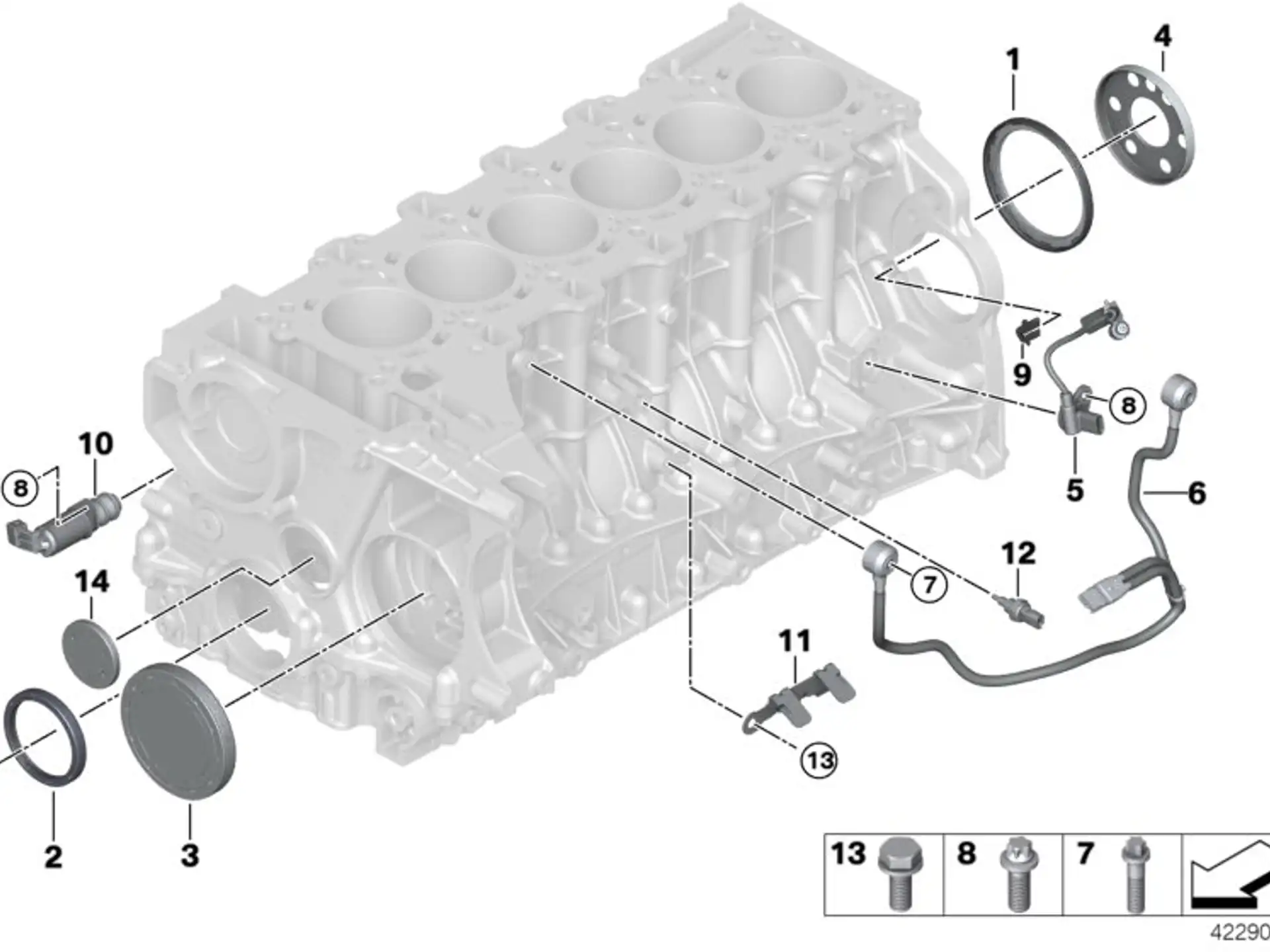 BMW Verschlussdeckel E60 E61 E63 E64 E65 E66 E70 E71 E81 E82 E83 E84 E85 E86 E87 E88 E89 E90 E91 E92 E93 F01 F02 F06 F07 F10 F11 F12 F13 F15 F16 F20 F21 F22 F23 F25 F26 F31 F32 F33 F34 F36 F80 F82 F83 F87 F87N 11117530262