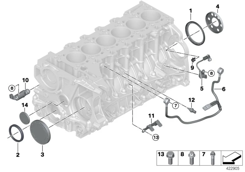 BMW Verschlussdeckel E70 E71 E82 E88 E90 E91 E92 E93 F01 F02 F06 F07 F10 F11 F12 F13 F15 F16 F20 F21 F22 F23 F25 F26 F31 F32 F33 F34 F36 F80 F82 F83 F87 F87N 11117615131
