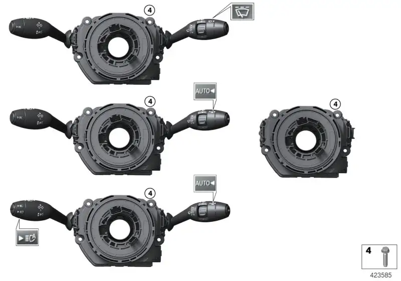 BMW Schaltzentrum Lenksäule F57 61316827366