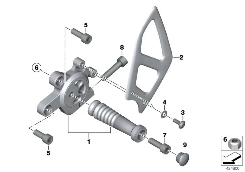 BMW Abweiser links K29 46717700721