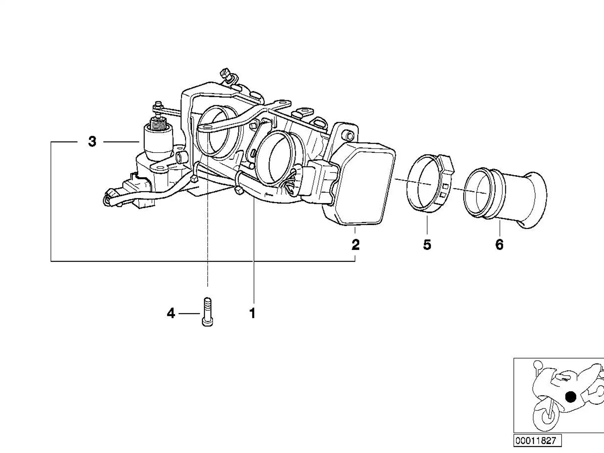 BMW Klemme K30 11611460900