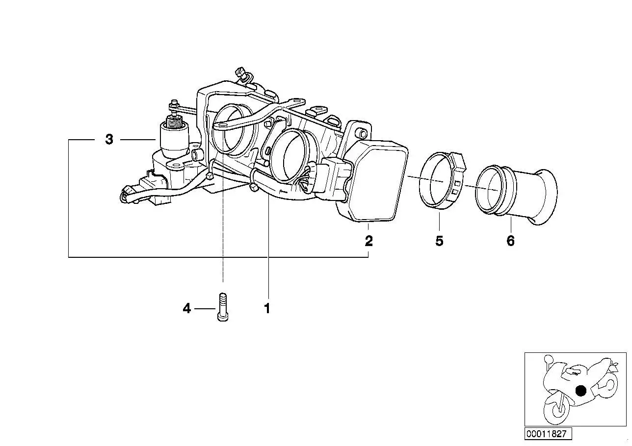 BMW Klemme K30 11611460900