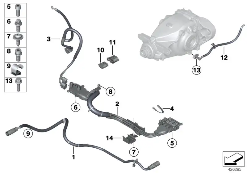 BMW Service Disconnect Buchsengehäuse G11 G12 G20 K17 I01 I12 I15