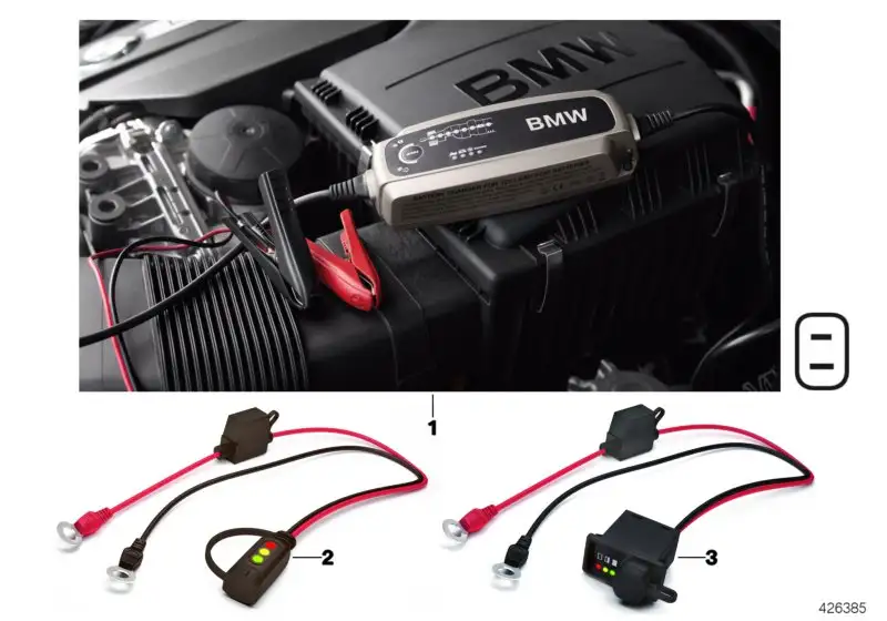 BMW Batterieladegerät 61432408594 - 1er, 2er, Z3, 3er, 4er, M4, 5