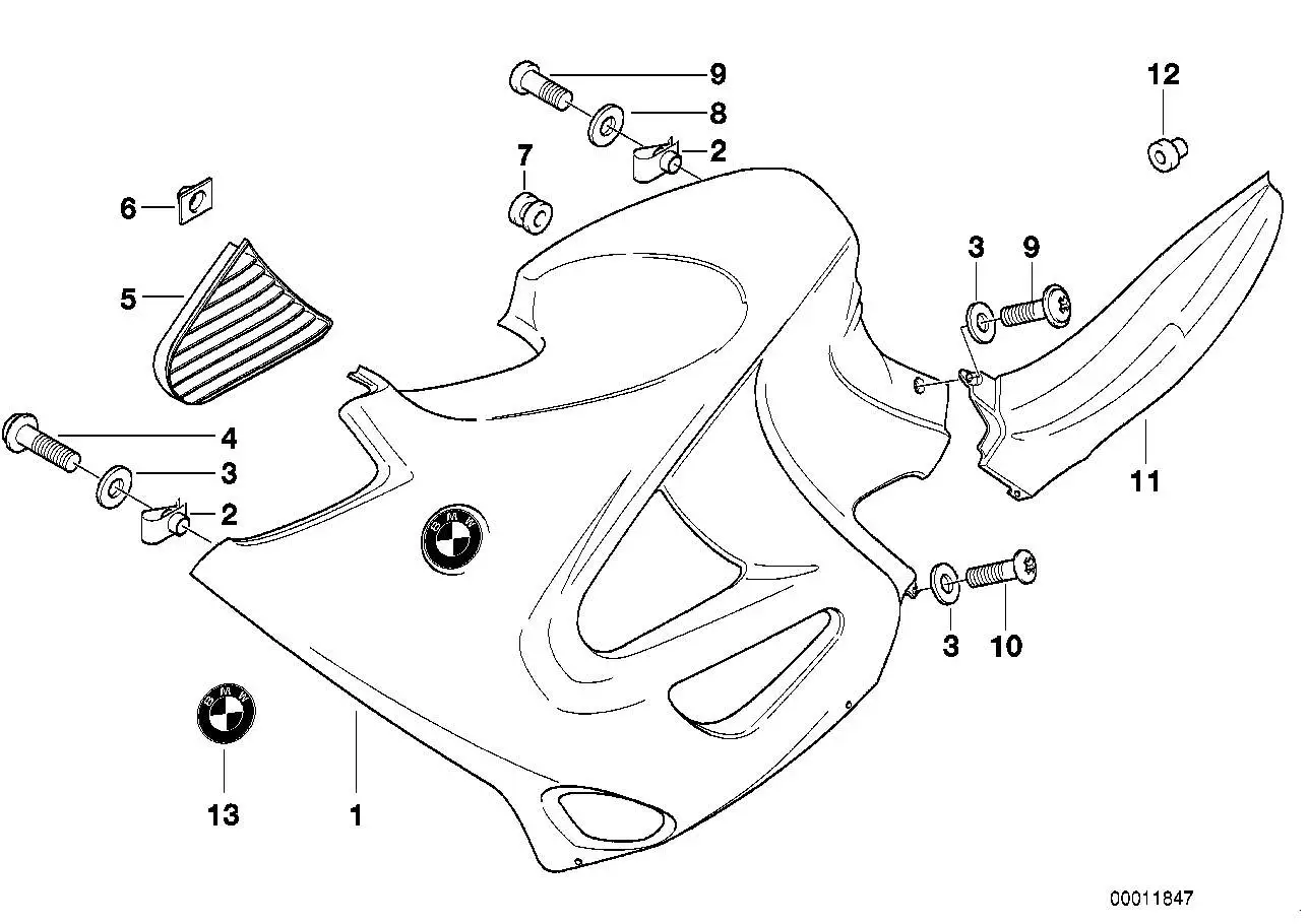 BMW Federmutter K41 46632325875 - Bildposition 06