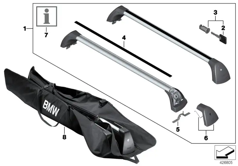 BMW Montageinformation 01292350093 - Bildposition --