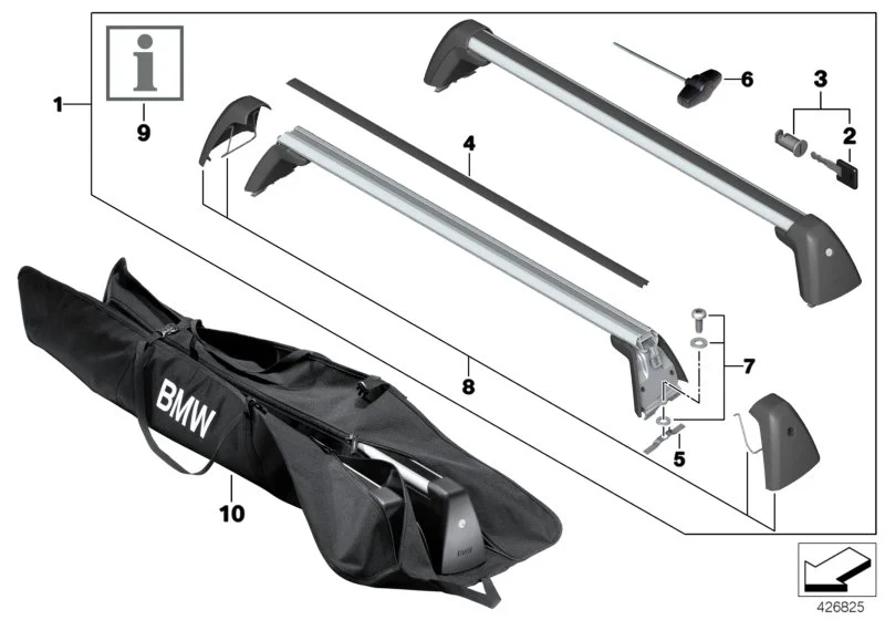 BMW Abdeckleiste E39 E46 E53 E60 E61 E65 E66 E70 E71 E72 E83 E84 E91 F01 F02 F04 F10 F11 F15 F16 F20 F21 F22 F25 F26 F30 F31 F32 F34 F36 F45 F46 F48 F82 F85 F86 F87 F87N G11 G12 G31 F54 F55 F56 F56E F60 R55 R56 R60 R61 82720144045