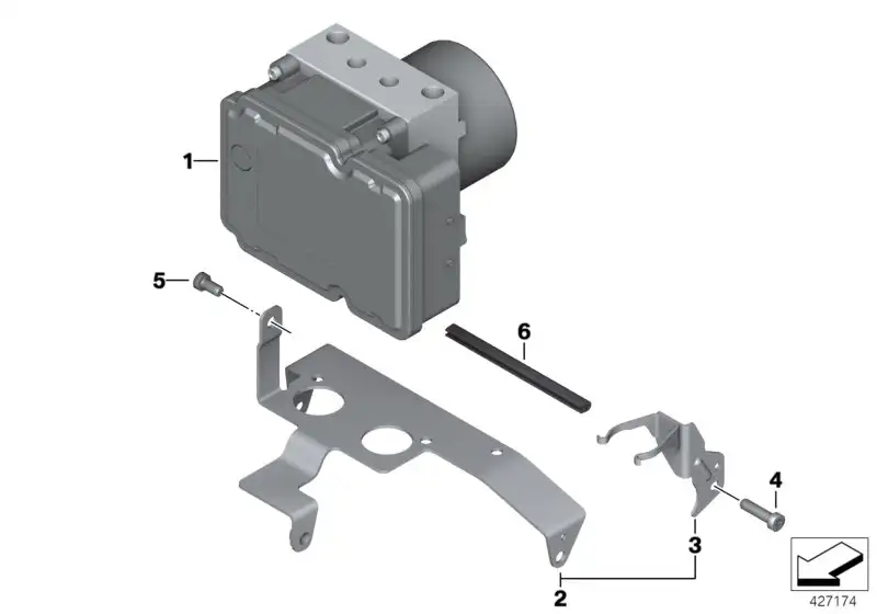 BMW Druckmodulator Integral ABS Generation 2 K25 K26 K27 K28 K40