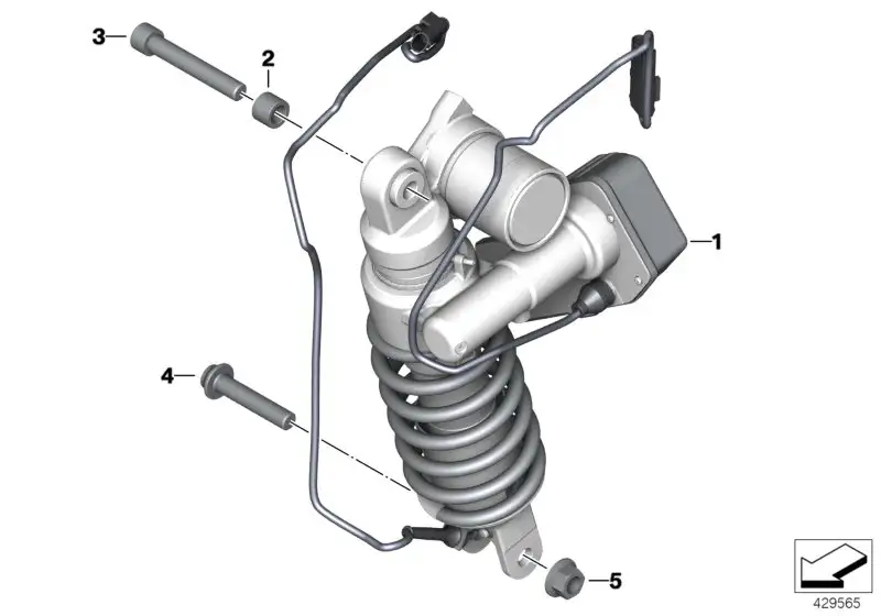 BMW Federbein K49 33548549849 - K49 /