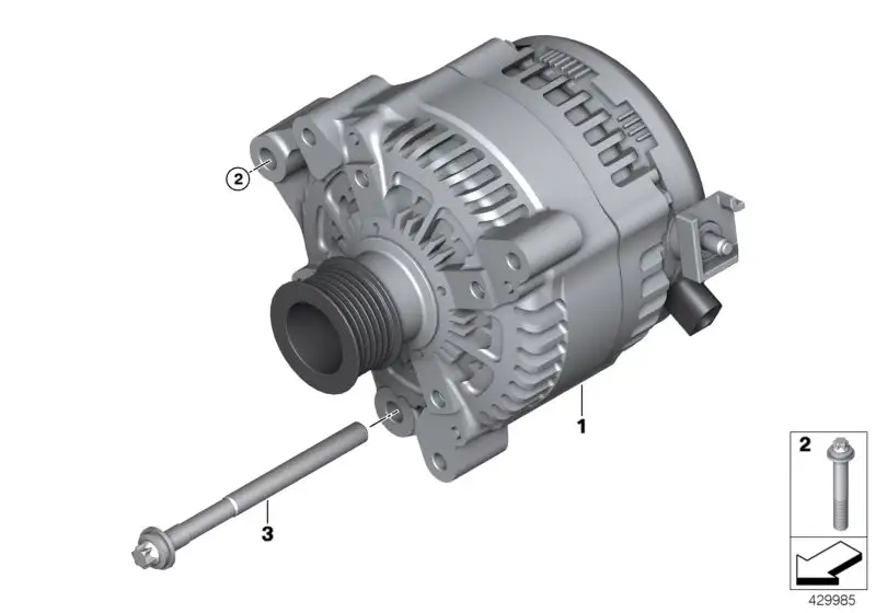 BMW RP Generator F20 F21 12318626087