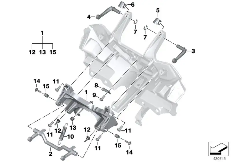 BMW Grundplatte K54 46638549822
