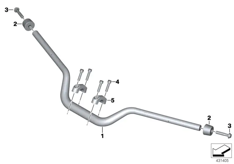 BMW Lenker K49 32718554475 - Bildposition 01
