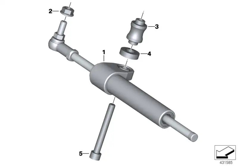 BMW Lenkungsdämpfer K49 32768551900 - Bildposition 01