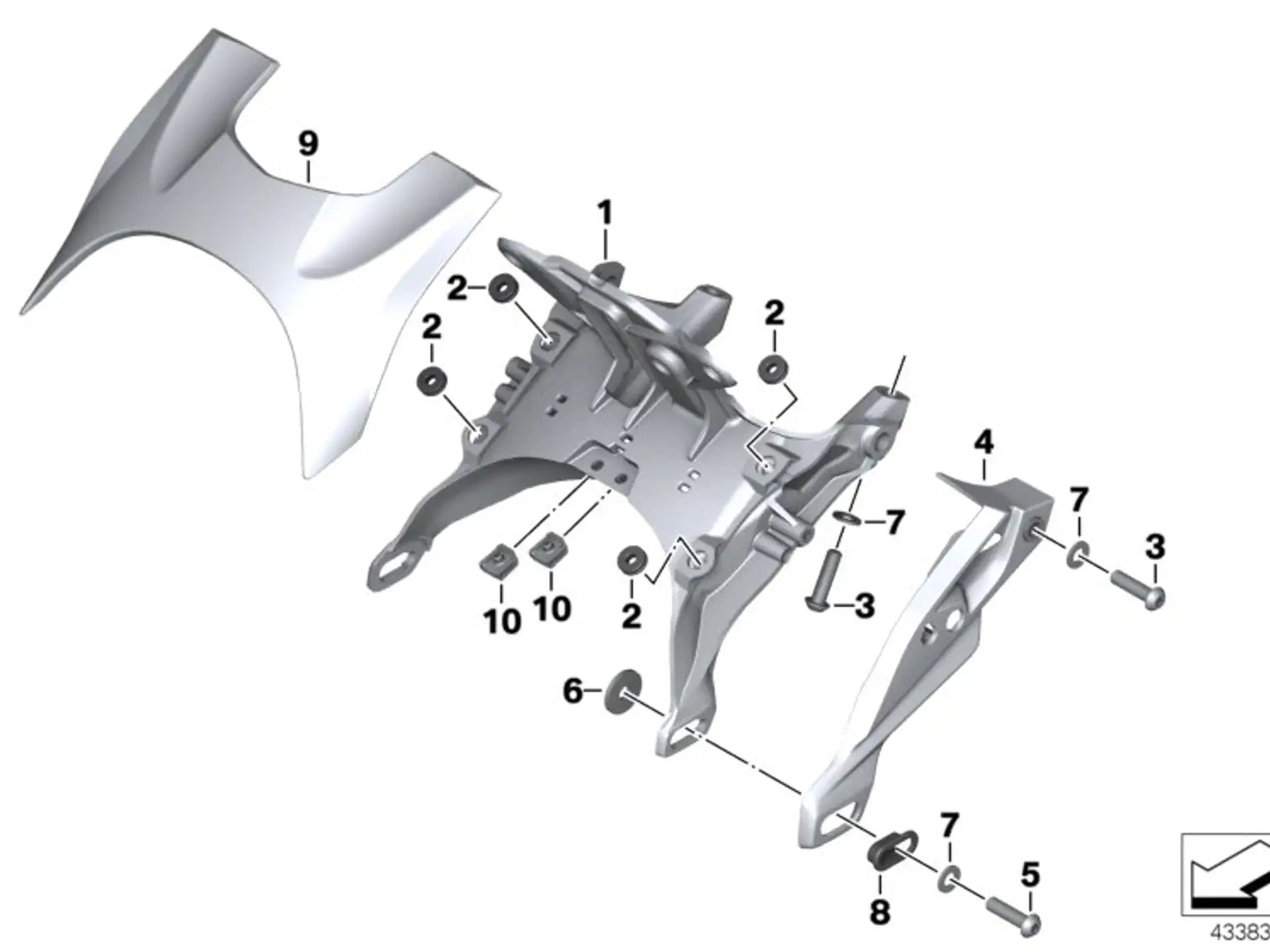 BMW Kombihalter K27 46637720569