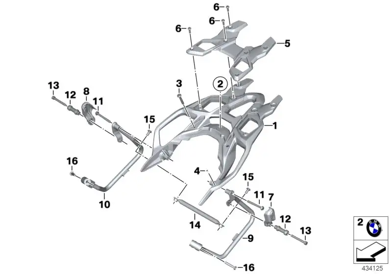 BMW Zylinderschraube K17 K49 07129908681