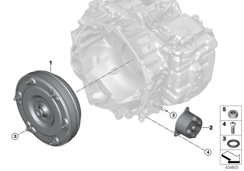 BMW Wellendichtring F39 F45 F46 F48 F54 F60 24128642582