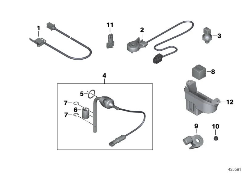 BMW Öldruckschalter A73 K21 K25 K25H K26 K27 K28 K29 K40 K43 K44 K71 K72 K73 12617686501