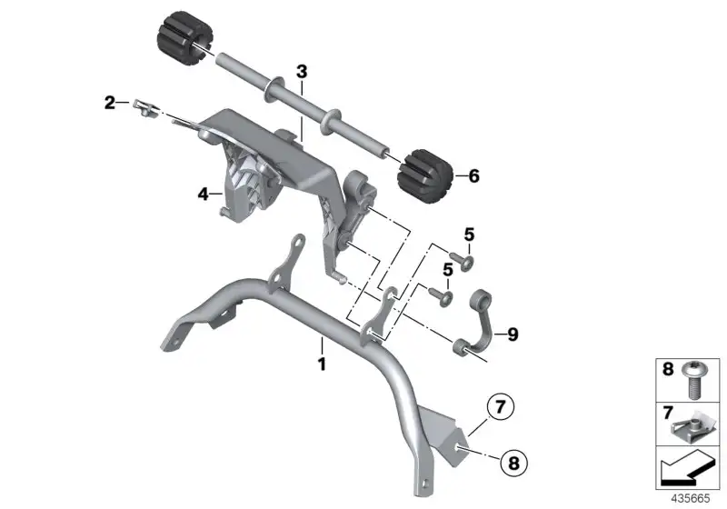 BMW Spannband K26 52537686424
