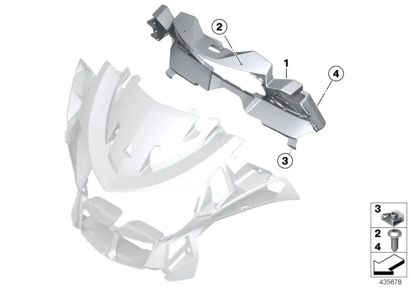 BMW Instrumentenabdeckung K26 46637681279