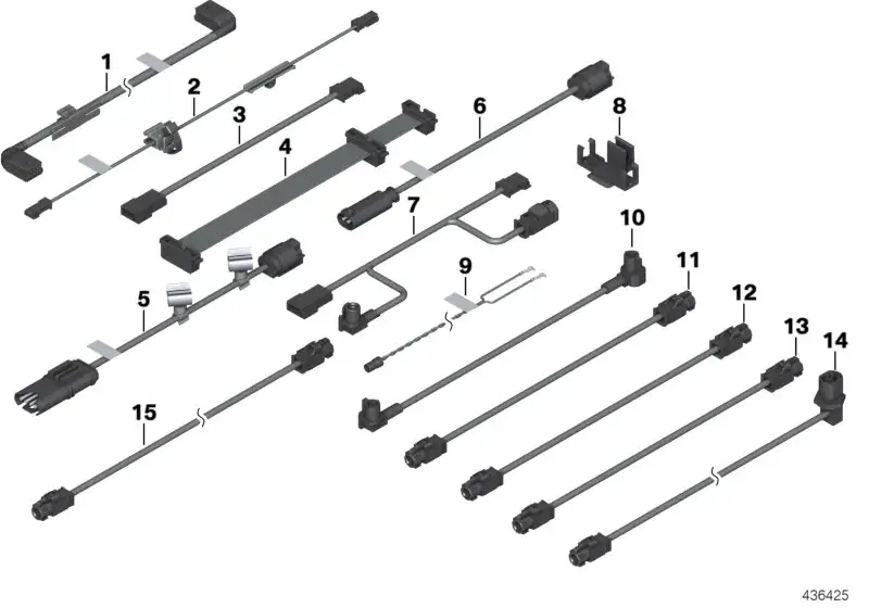 BMW Verbindungsleitung USB/HUB E81 E82 E84 E87 E88 E90 E91 E92 E9