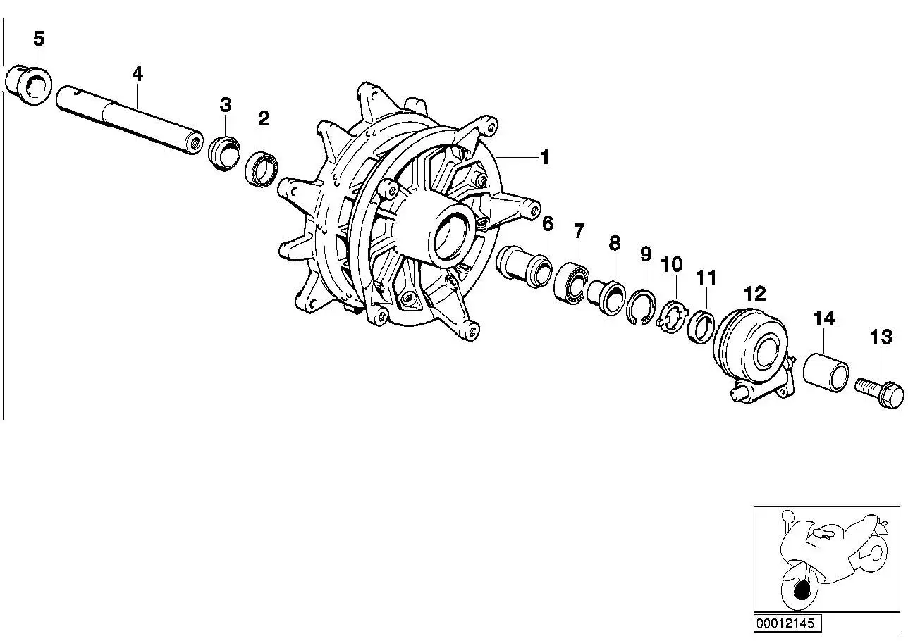 BMW Tachoantrieb 62122306532