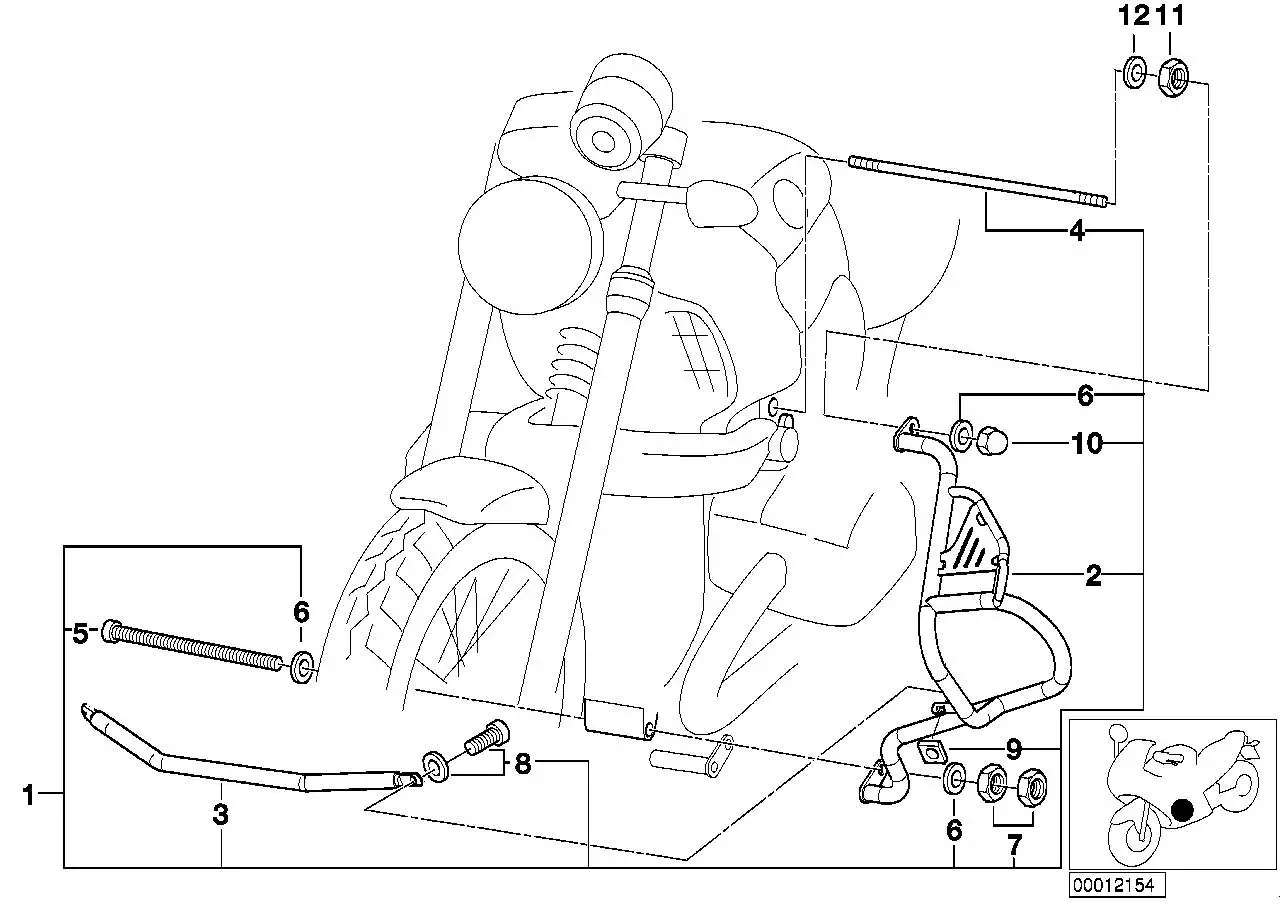 BMW Bolzen 46711342662 - Bildposition 04