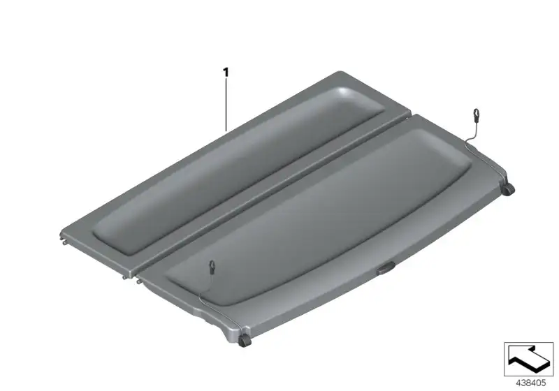 BMW Ablegeboden F48 51467378621 - X1 F48