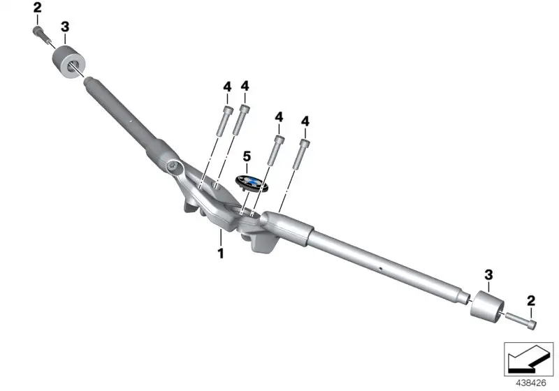 BMW Lenker K54 32718549548