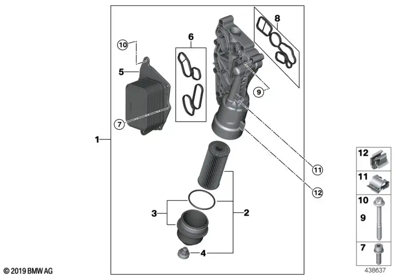 BMW ASA-Schraube 11428575974 - Bildposition 10