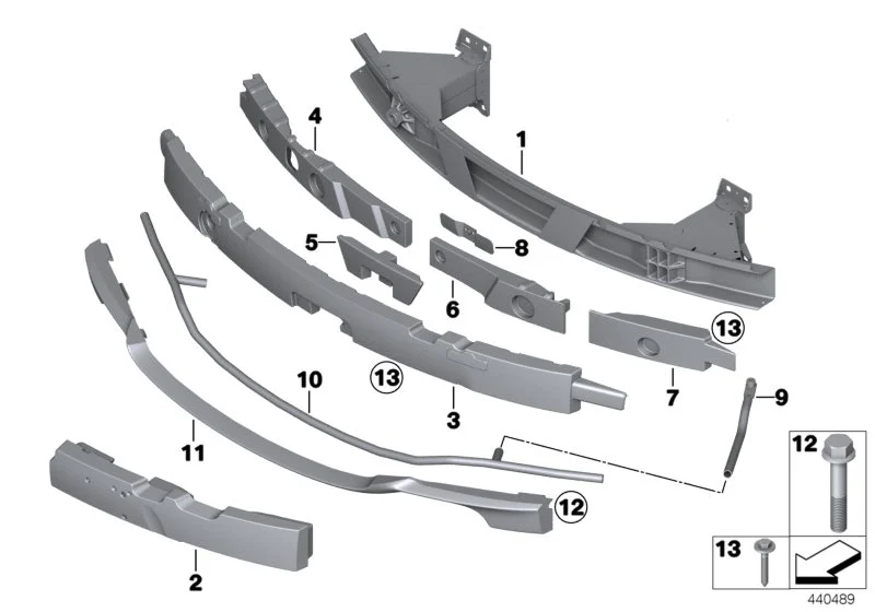 BMW Sechskantschraube mit Scheibe E34 E36 E38 E39 E46 E53 E60 E61 E63 E64 E65 E66 E70 E71 E81 E82 E83 E84 E85 E87 E88 E89 E90 E91 E92 E93 F01 F02 F04 F06 F07 F10 F11 F12 F13 F15 F16 F85 F86 07119904514