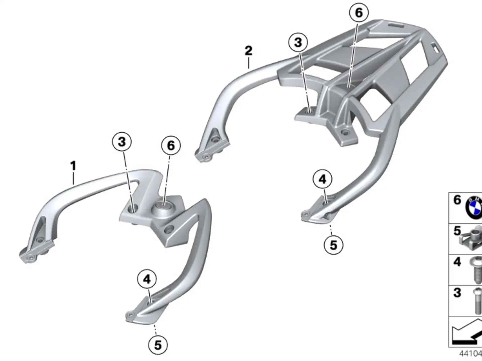 BMW Haltegriff hinten K71 K73 46547678739