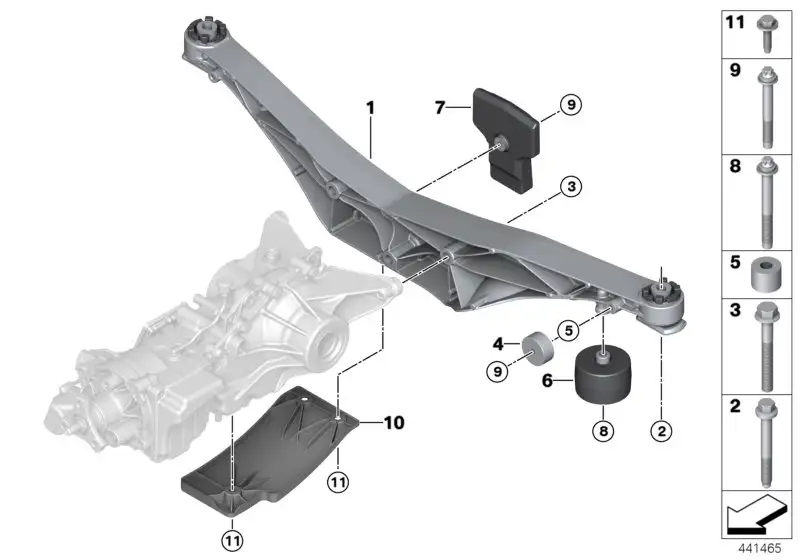 BMW Schwingungstilger F39 F20 F45 F46 F48 F54 F60 33366868778 - 2