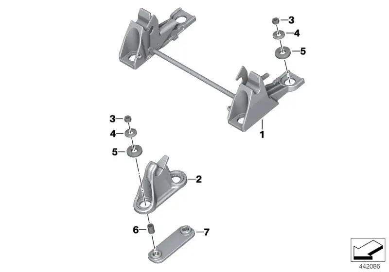 BMW Buchse K25 52537677573