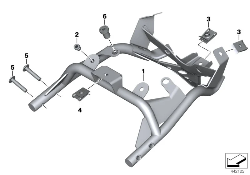 BMW Heckträger K25H 46547690247