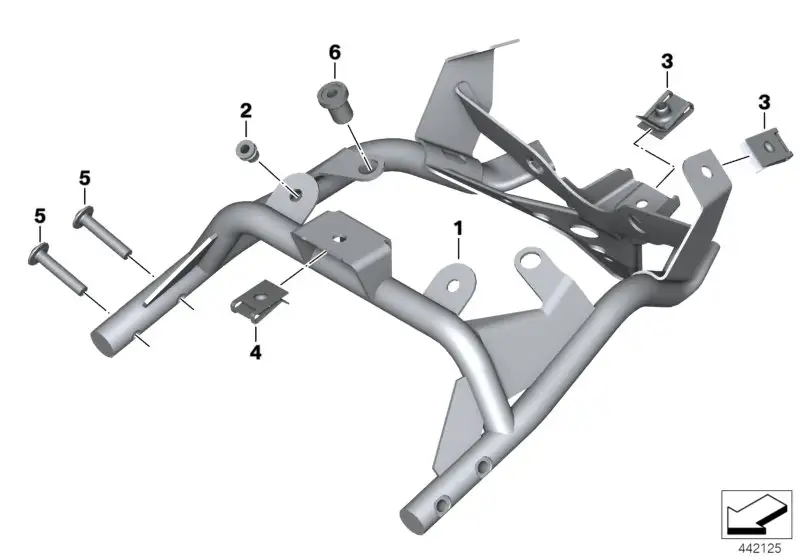 BMW Heckträger K25H 46547690247