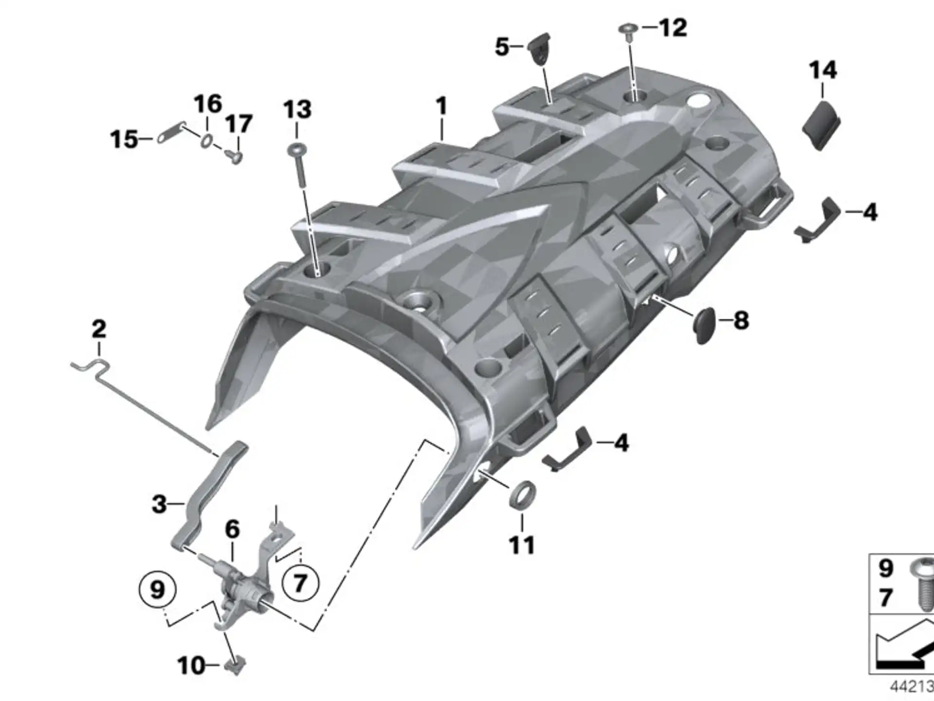 BMW Gummipuffer K25 46547698442