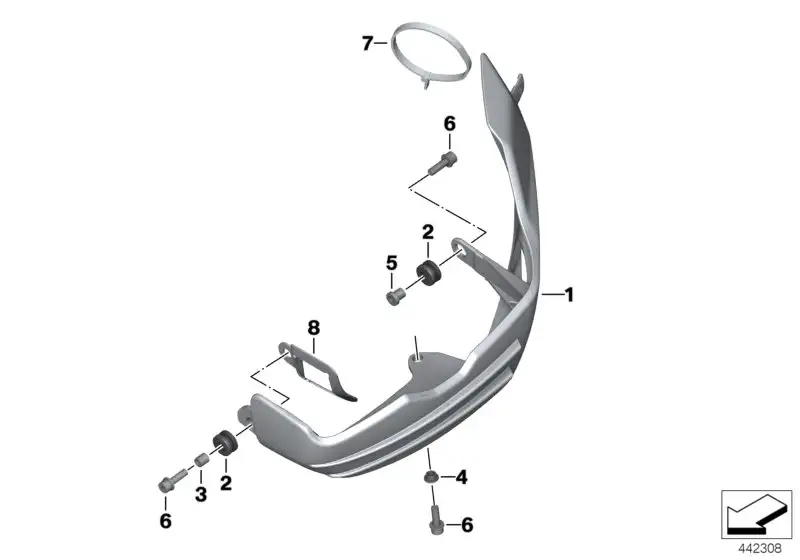 BMW Buchse K25H 11117694158 - K25H / Bildposition 03