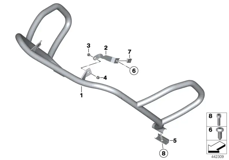 BMW Schale 46637698785 - K255 /
