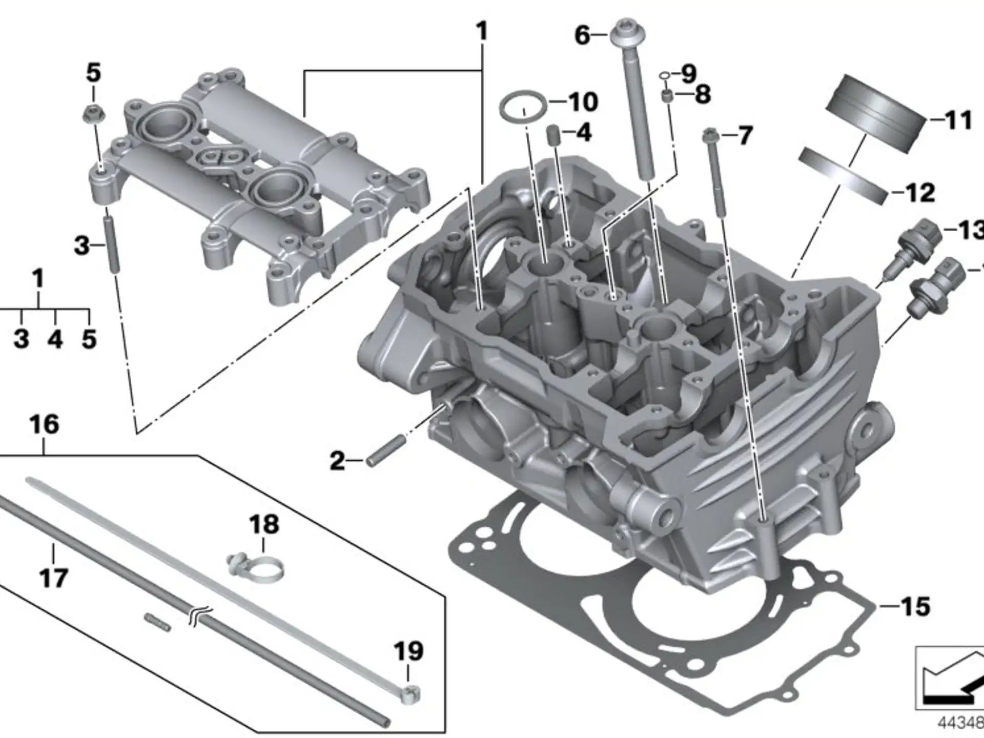 BMW Zylinderkopfdichtung K70 K71 K72 K73 K75 11127690461
