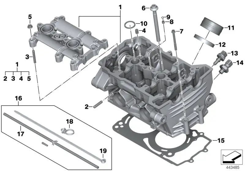 BMW Öldruckschalter K71 K72 K73 11117723025