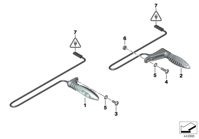 BMW Linsenschraube K29 K40 K43 18117654658 - Bildposition 04